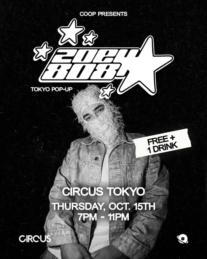 ZOEY808 TOKYO POP-UP